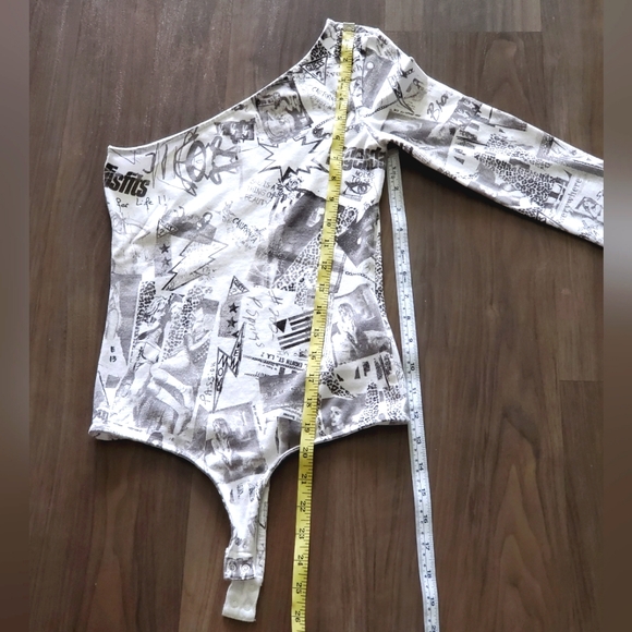 GUESS One-shoulder Bodysuit - Picture 7 of 14